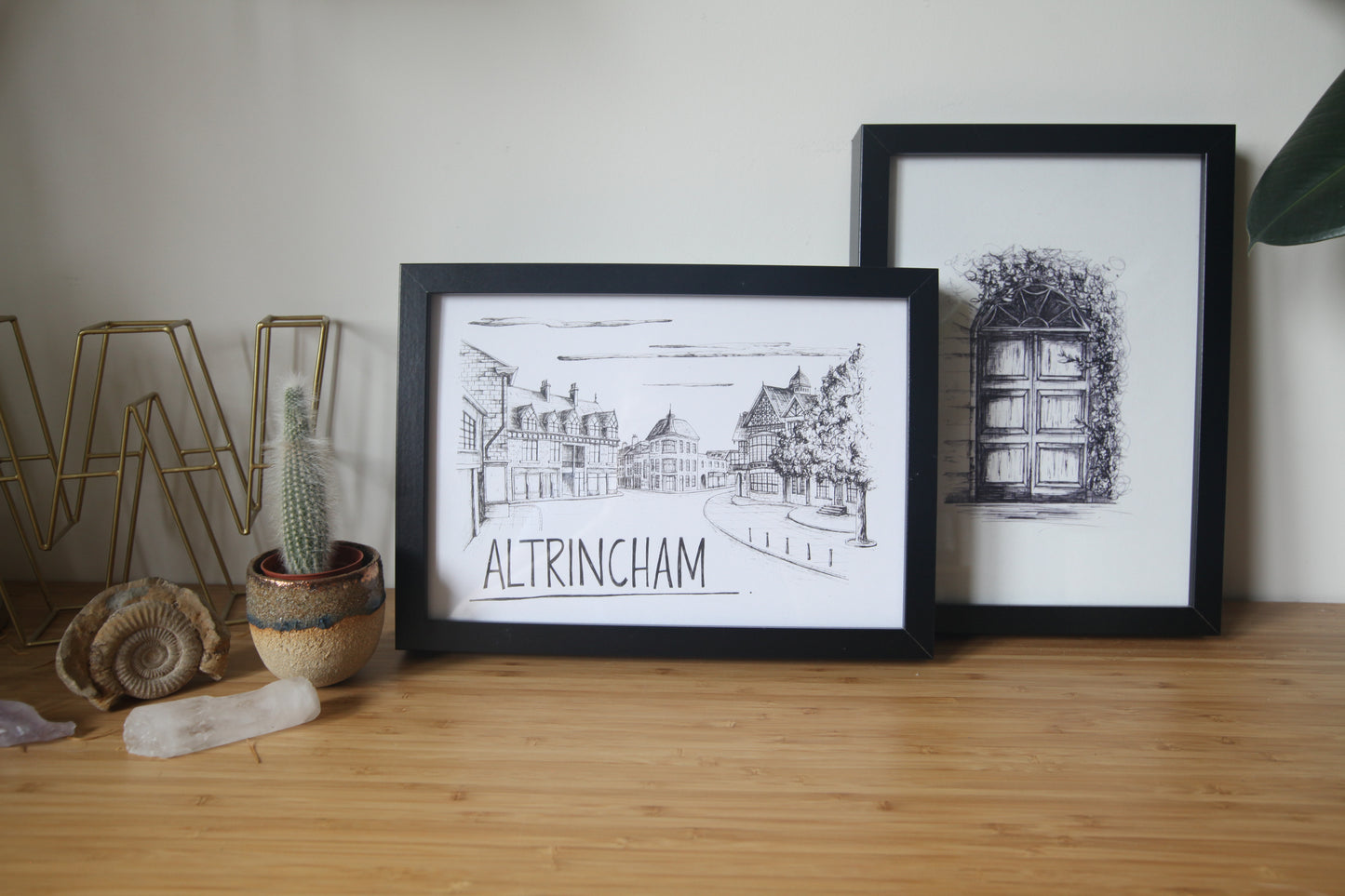 Altrincham Skyline Art Print