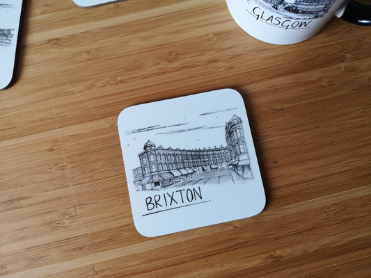 Brixton Skyline Drinks Coaster