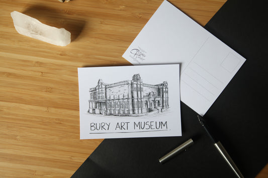 Bury Art Museum Postcard