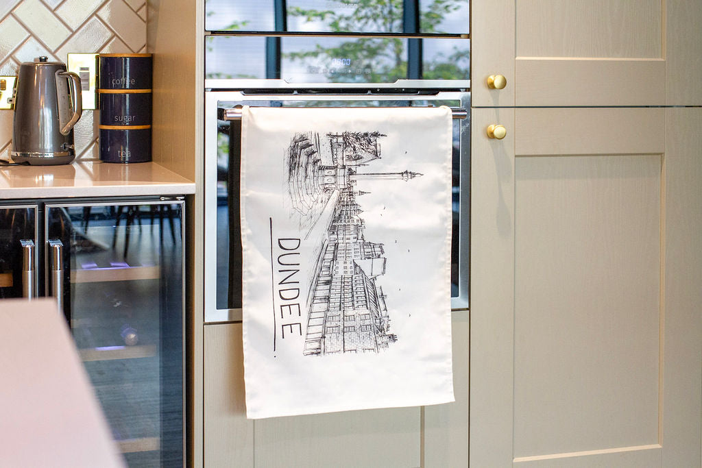 Dundee Skyline Tea Towel