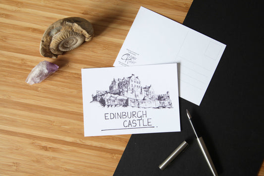 Edinburgh Castle Postcard