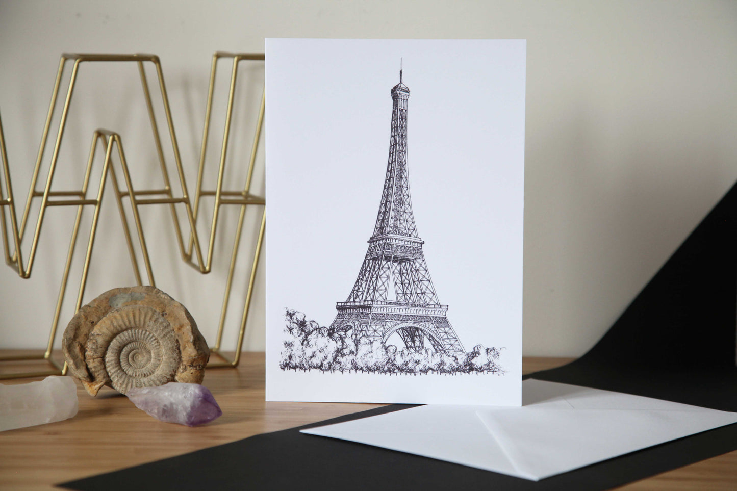 Eiffel Tower, Greetings Card