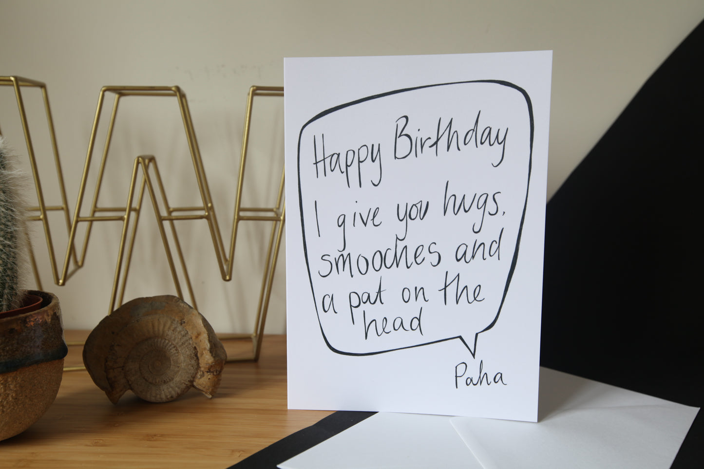 Happy Birthday Give You Hugs Smooches, Birthday Card