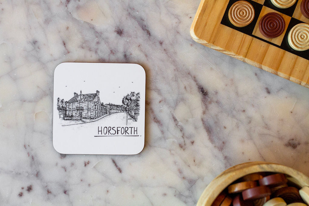 Horsforth Skyline Drinks Coaster