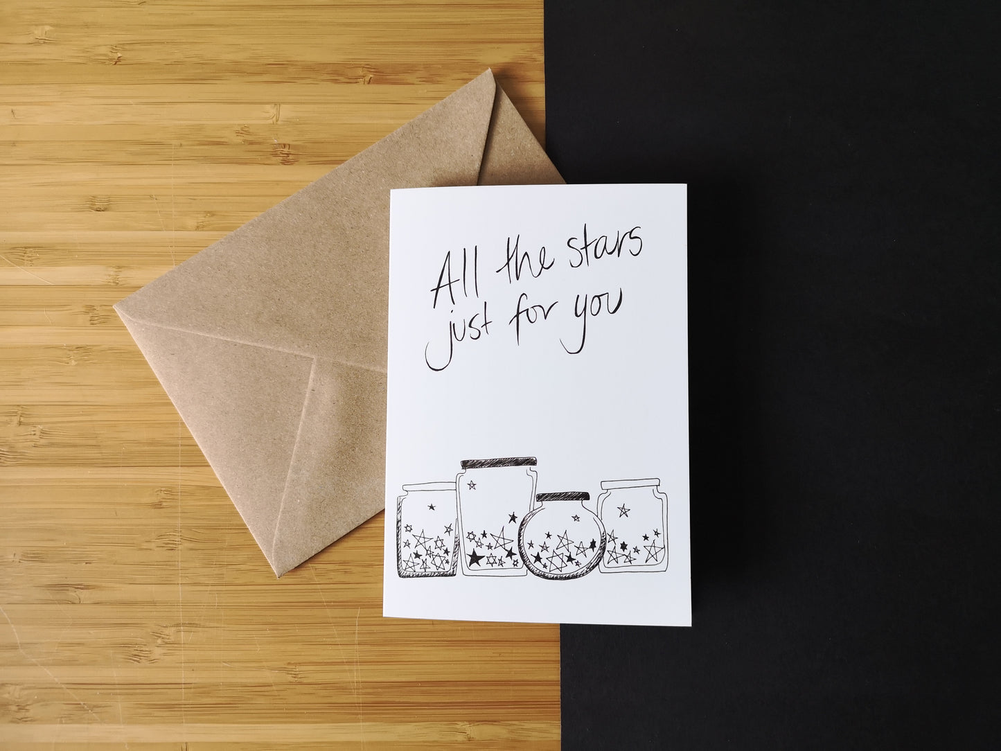 All the Stars Just For You, Relationship Greetings Card