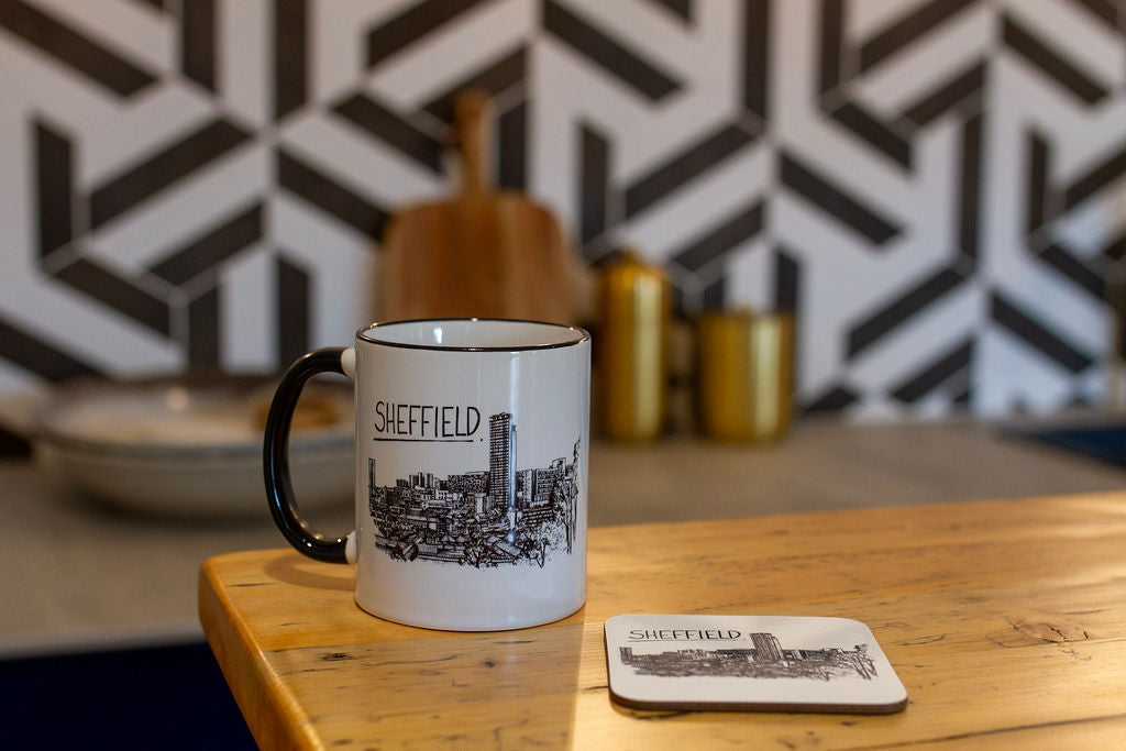 Sheffield Skyline Drinks Mug