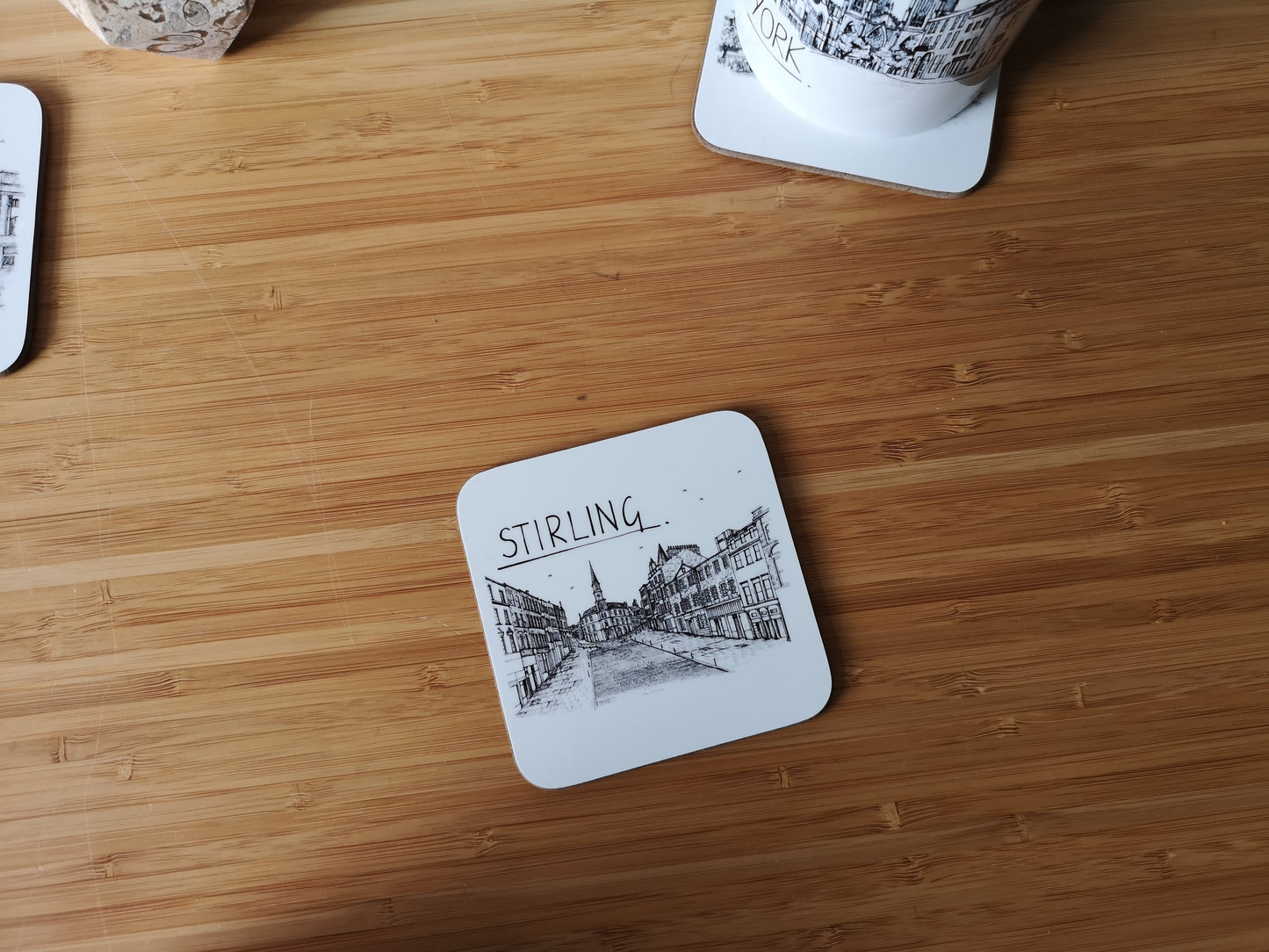 Stirling Skyline Drinks Coaster