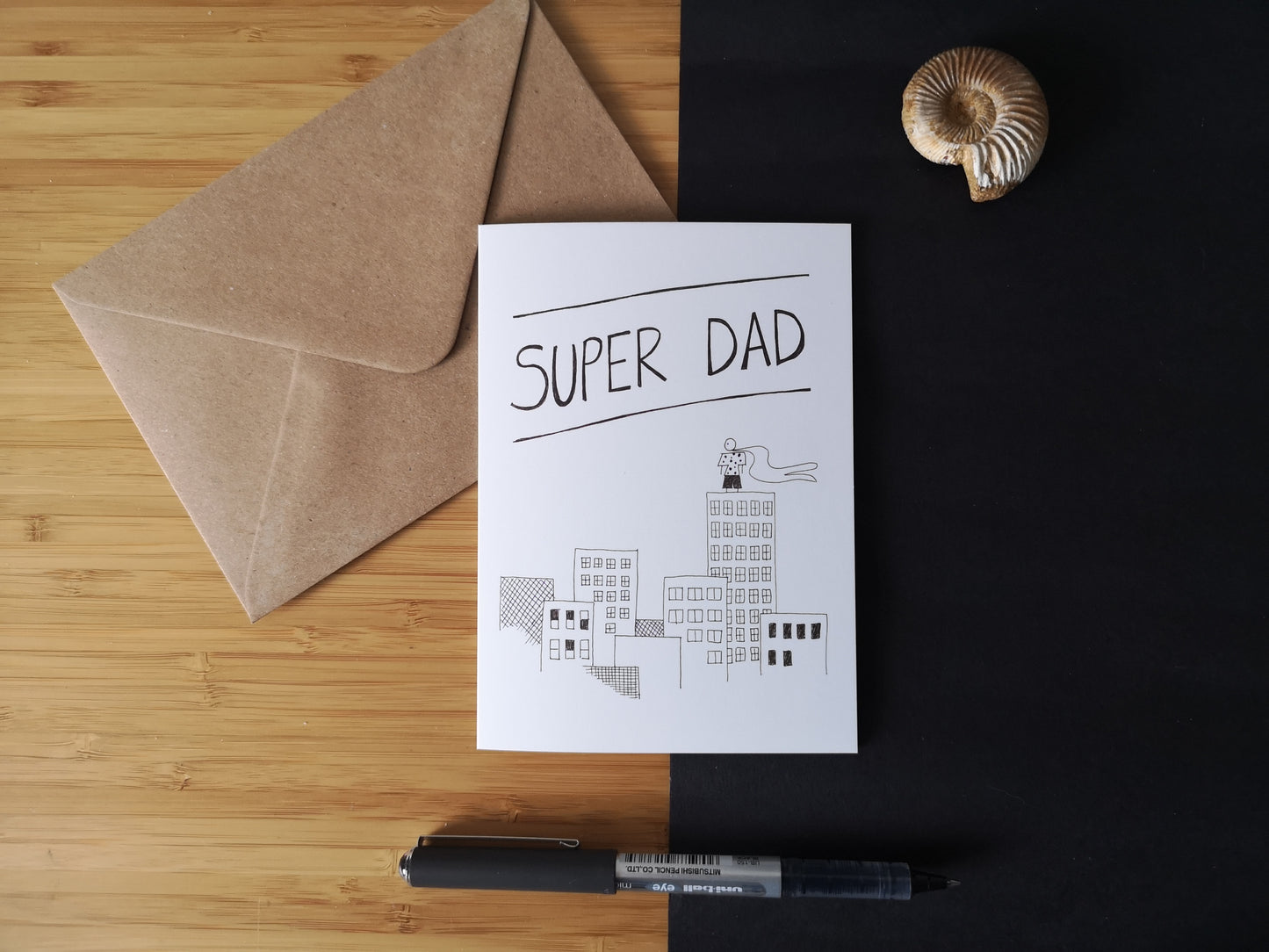 Super Dad, Greetings Card