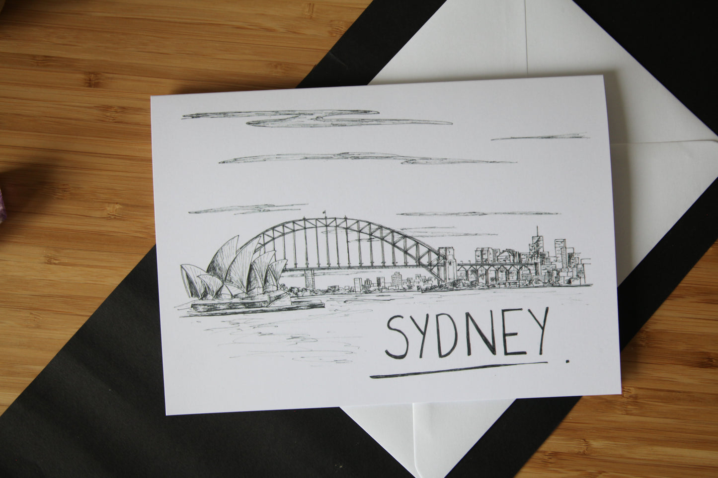 Sydney Skyline Greetings Card