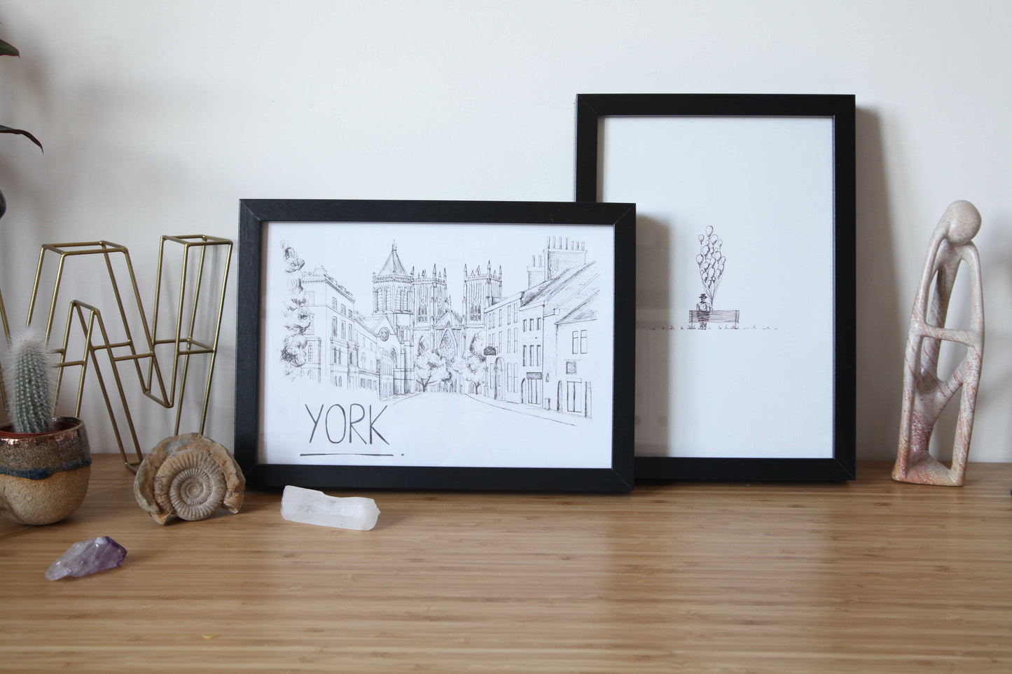 York Skyline Art Print