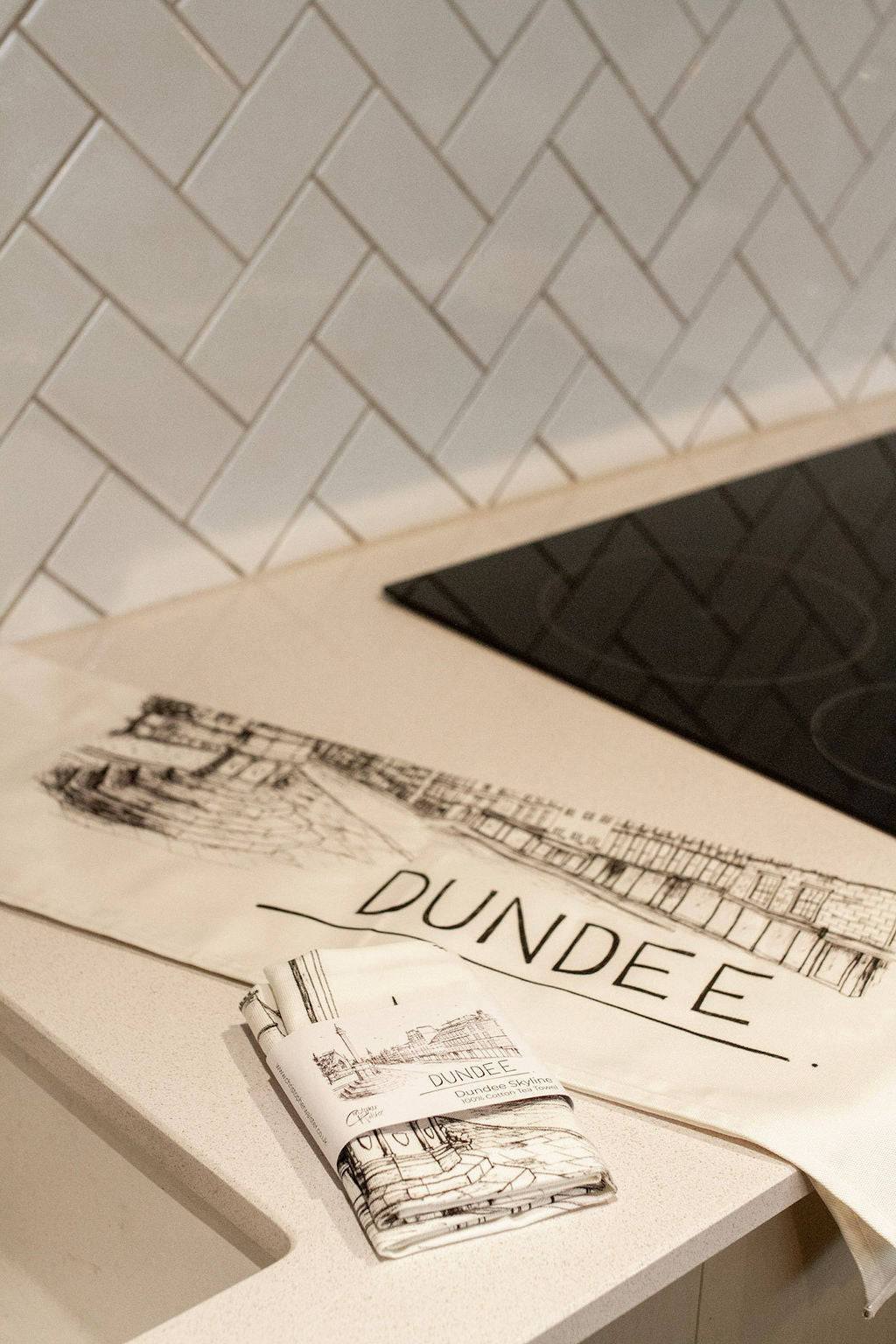 Dundee Skyline Tea Towel