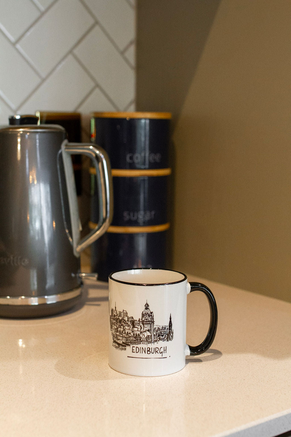 Edinburgh Skyline Drinks Mug