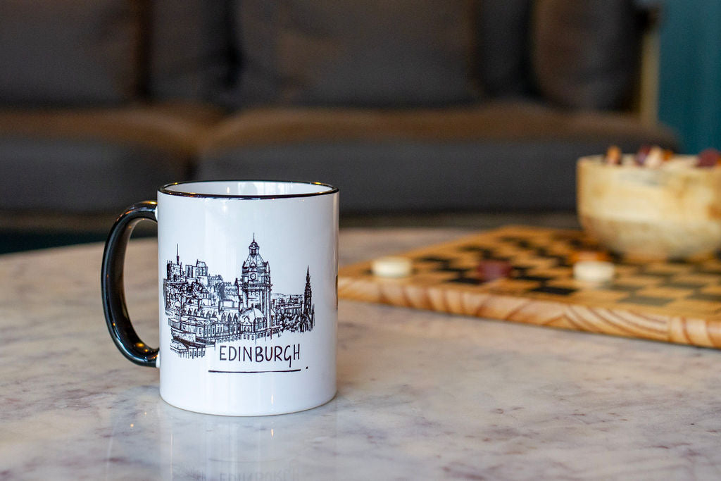 Edinburgh Skyline Drinks Mug